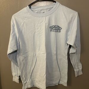 Kids Light Blue Long Sleeve Shirt